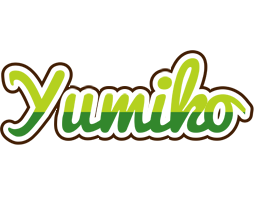 Yumiko golfing logo