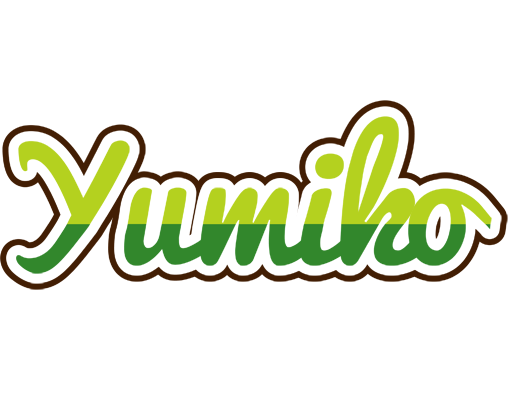 Yumiko golfing logo