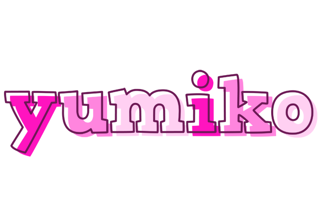Yumiko hello logo