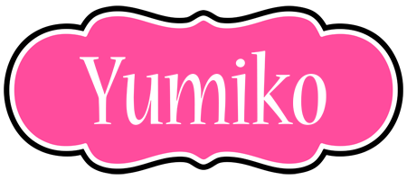 Yumiko invitation logo