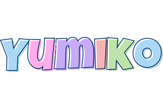 Yumiko pastel logo