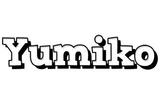 Yumiko snowing logo