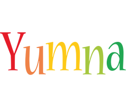 Yumna birthday logo