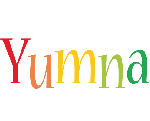Yumna birthday logo