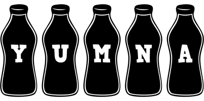 Yumna bottle logo