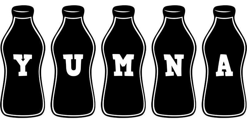Yumna bottle logo