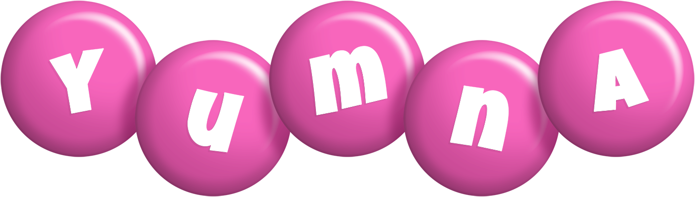 Yumna candy-pink logo