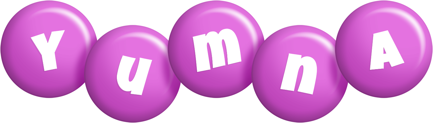 Yumna candy-purple logo