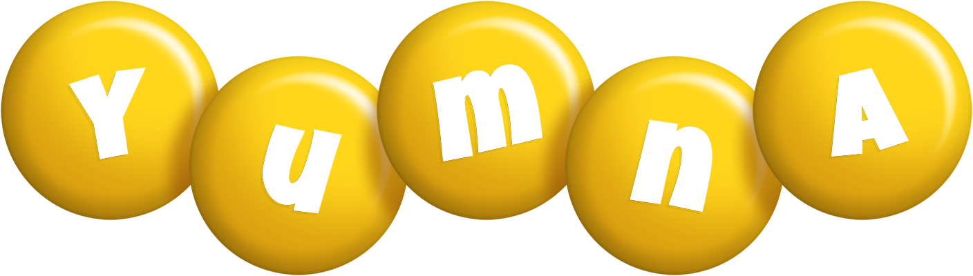 Yumna candy-yellow logo