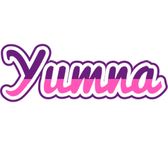 Yumna cheerful logo