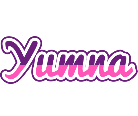Yumna cheerful logo