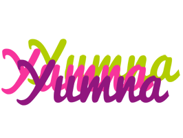 Yumna flowers logo