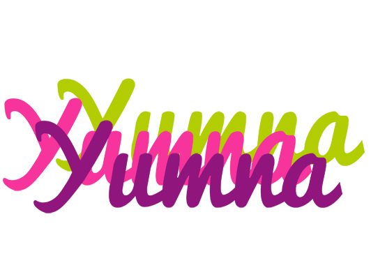Yumna flowers logo