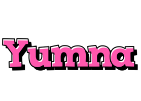 Yumna girlish logo