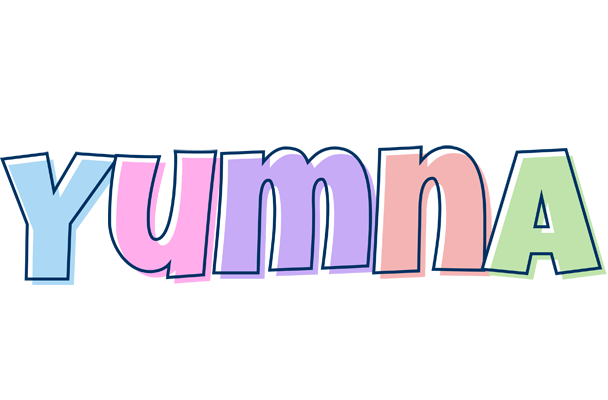 Yumna pastel logo