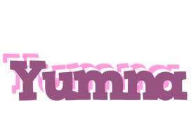 Yumna relaxing logo