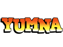 Yumna sunset logo