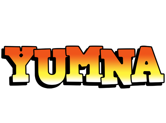 Yumna sunset logo
