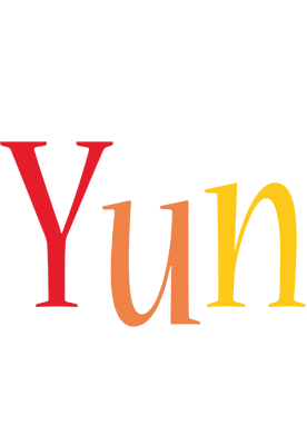 Yun birthday logo