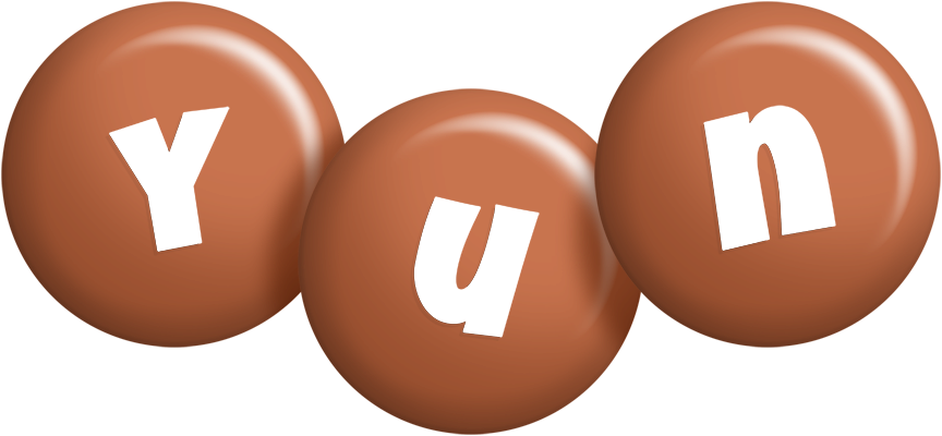 Yun candy-brown logo