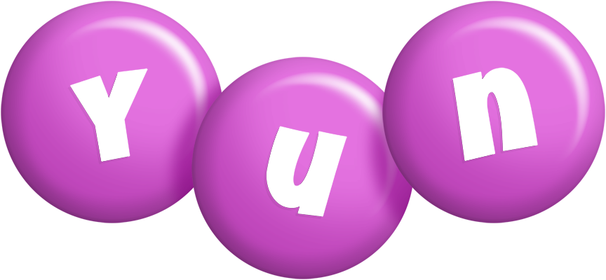 Yun candy-purple logo