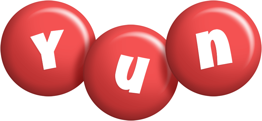 Yun candy-red logo