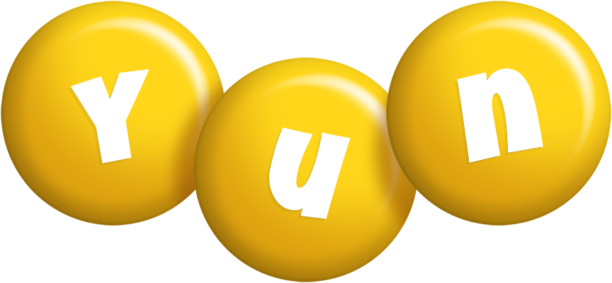 Yun candy-yellow logo