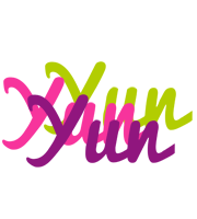 Yun flowers logo