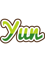 Yun golfing logo