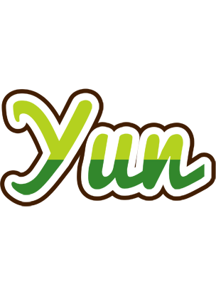 Yun golfing logo