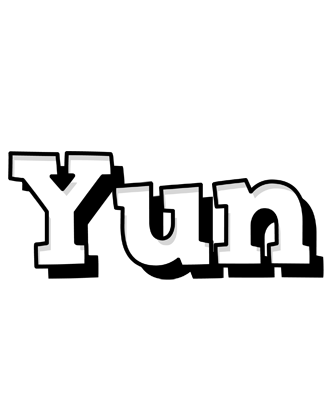 Yun snowing logo