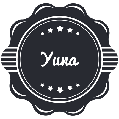 Yuna badge logo