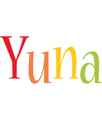 Yuna birthday logo