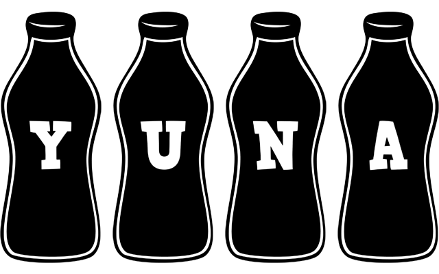 Yuna bottle logo