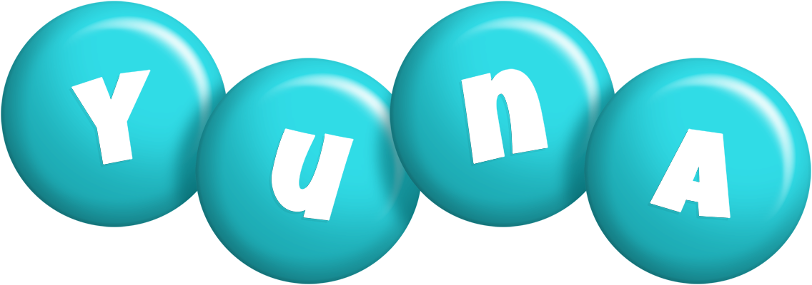 Yuna candy-azur logo
