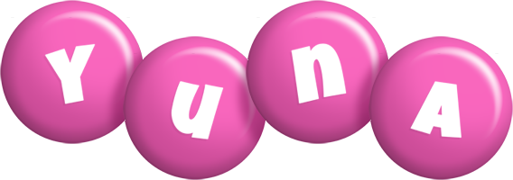 Yuna candy-pink logo