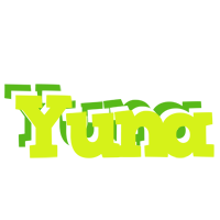 Yuna citrus logo