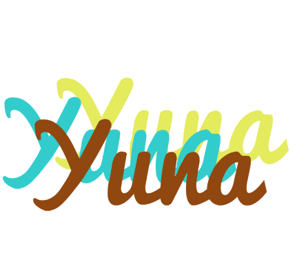 Yuna cupcake logo