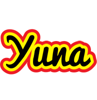 Yuna flaming logo