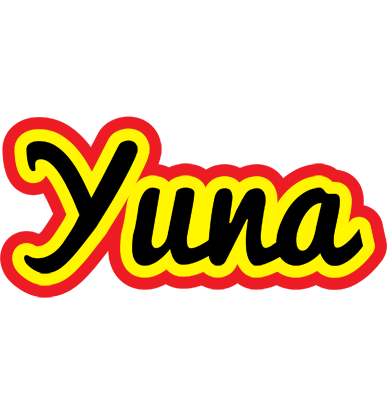 Yuna flaming logo