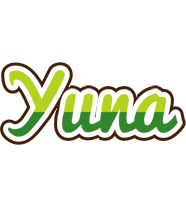 Yuna golfing logo