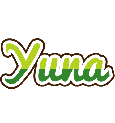 Yuna golfing logo