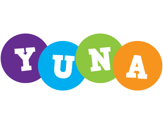 Yuna happy logo