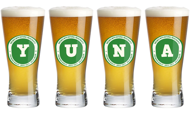 Yuna lager logo