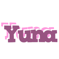 Yuna relaxing logo