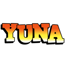 Yuna sunset logo