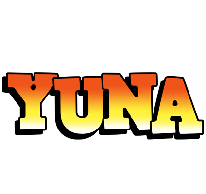 Yuna sunset logo