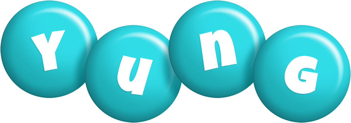 Yung candy-azur logo