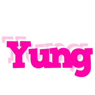Yung dancing logo