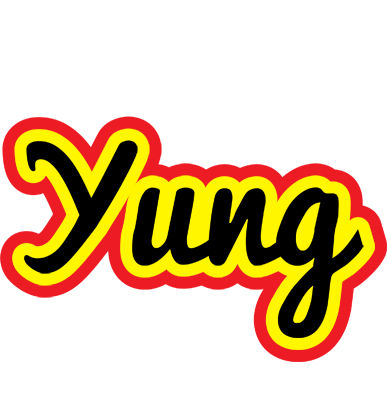 Yung flaming logo